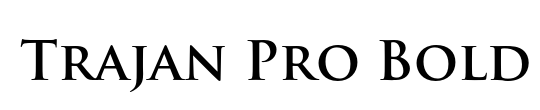 Download trajan pro font free